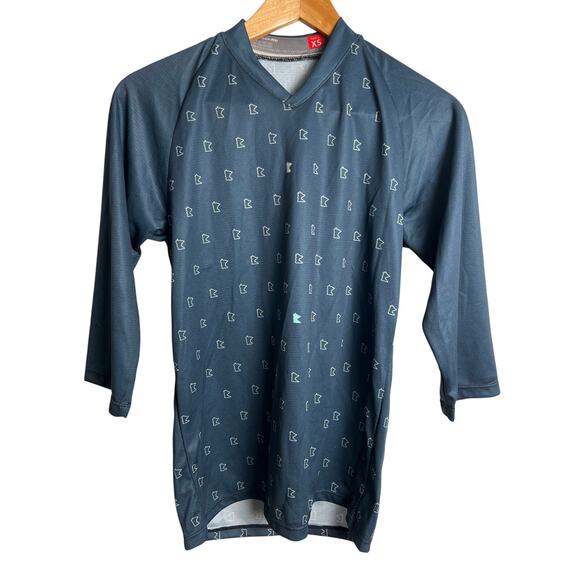 Podiumwear Men's XS Blue Cycling Jersey - Picture 1 of 6